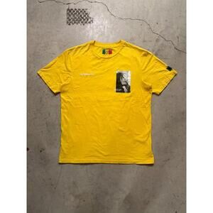Vintage Bob Marley Yellow Graphic T-Shirt XLL